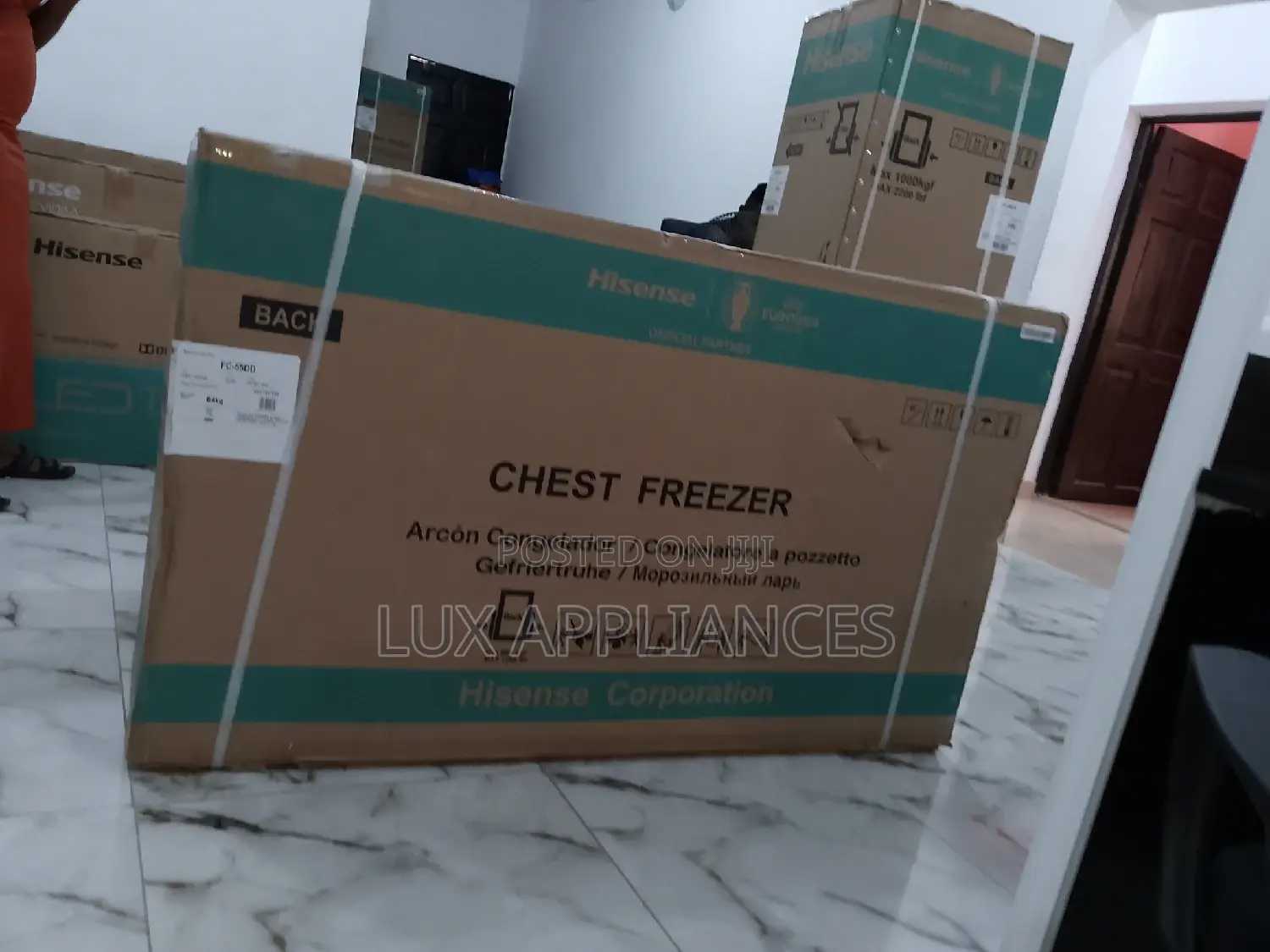 Brand New Hisense Chest Freezer With Removable Baskets