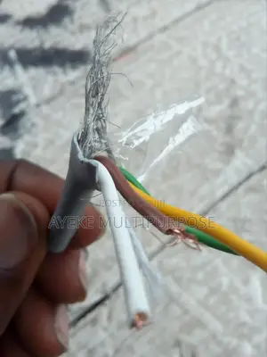 1.5mm X 4core Flexible Screen Shielded Cable