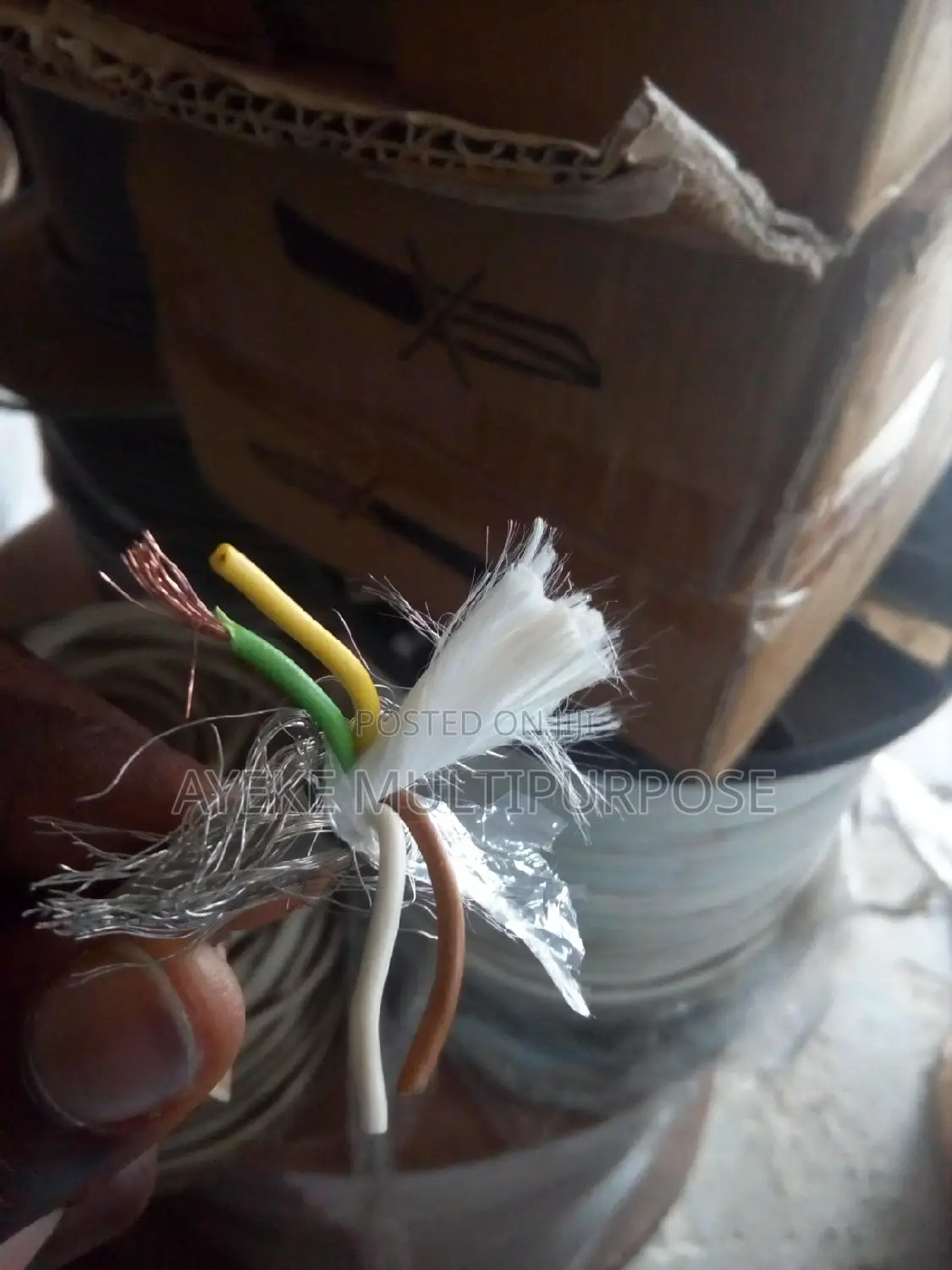 1.5mm X 4core Flexible Screen Shielded Cable