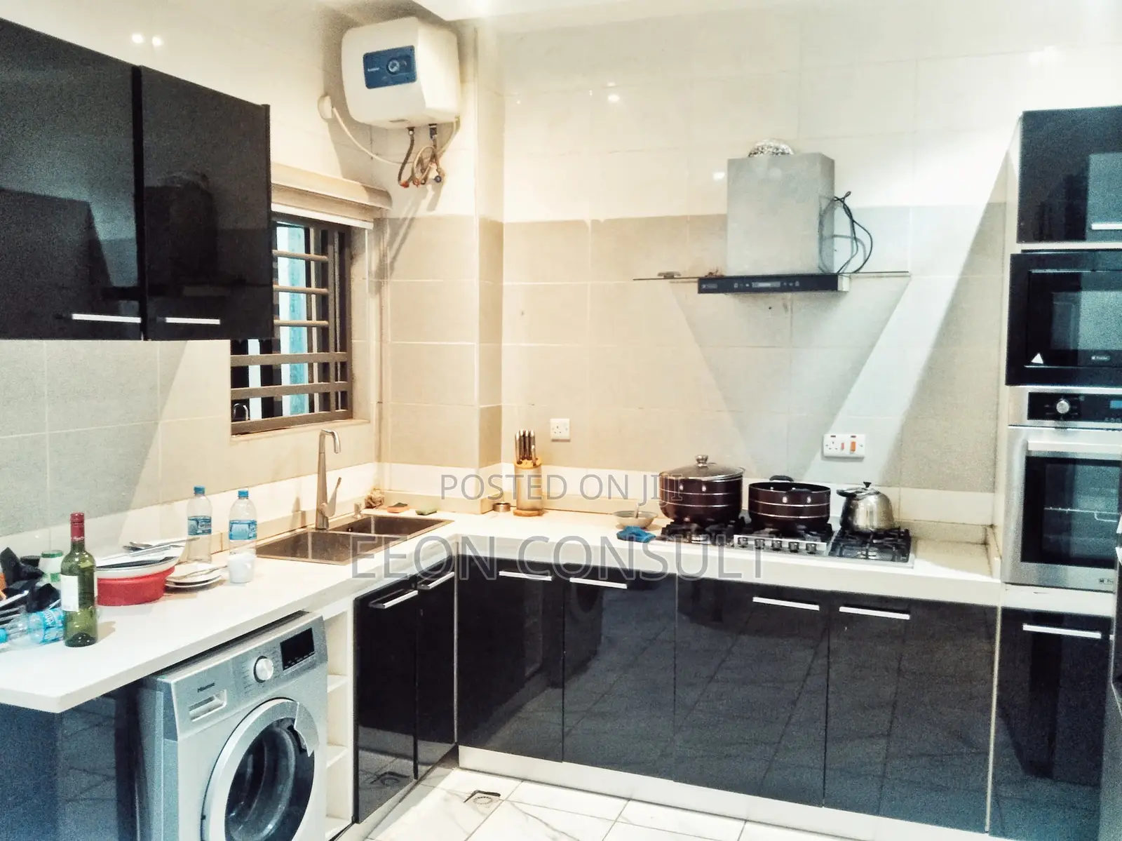 Furnished 3bdrm Block of Flats in Palms Estate, Dawaki for rent