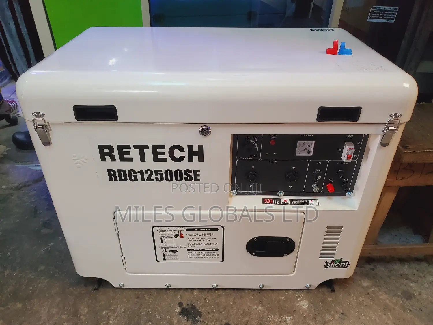 Retech Silent Diesel Generator Rdg12500se