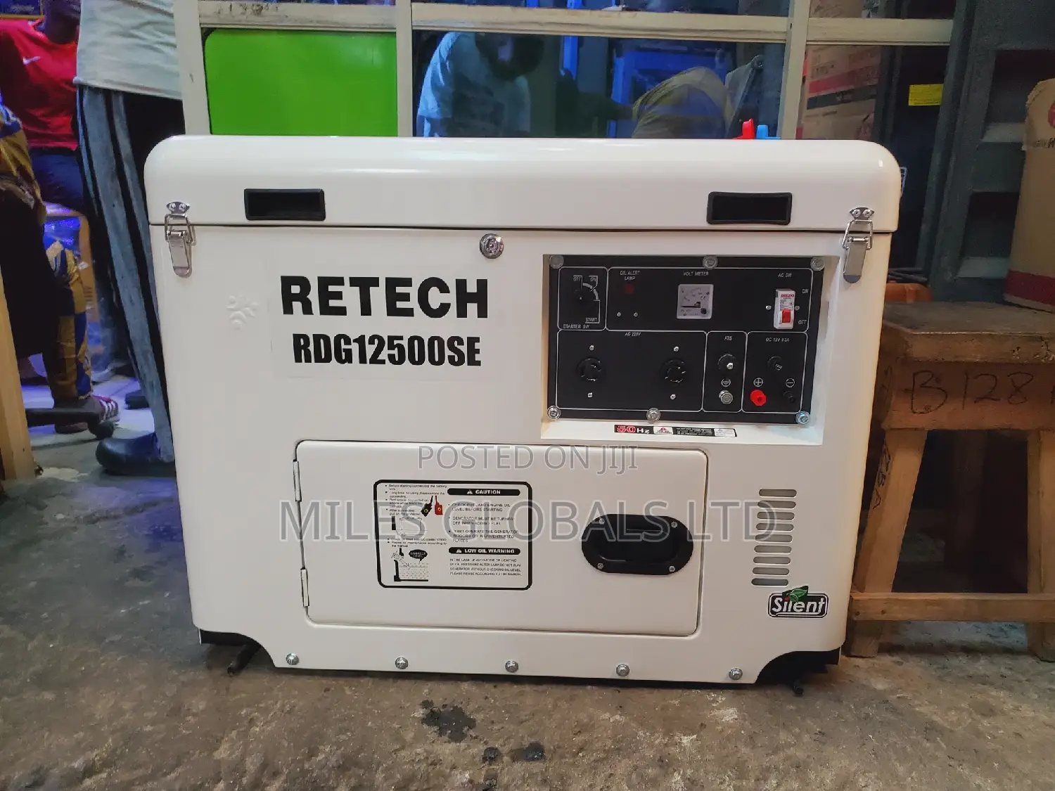 Retech Silent Diesel Generator Rdg12500se