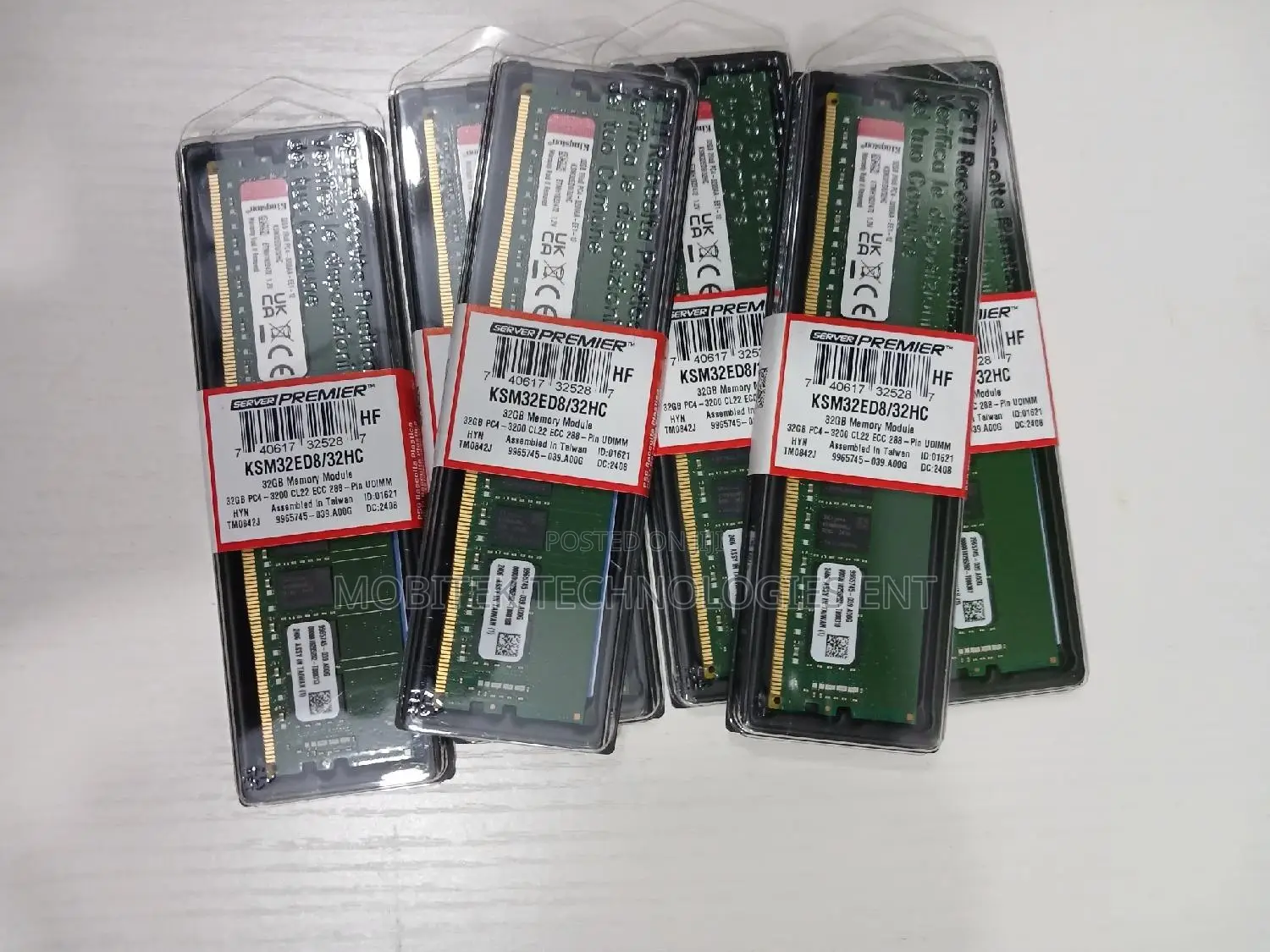 Kingston 32gb Ddr4 Desktop Ram (3200)