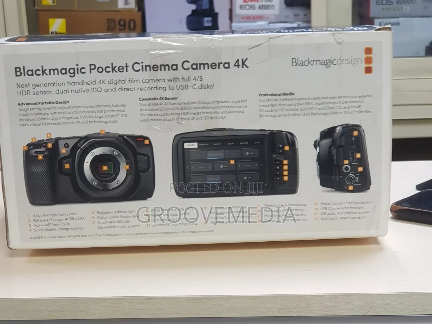 BLACKMAGIC Camera Body Only