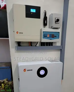 SRNE COMBO 7.5kva/10kwh Solar Inverter With Lithium Battery.
