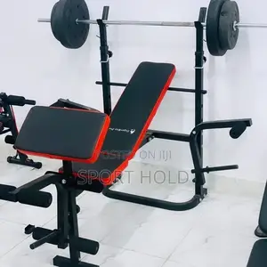 Weight Lifting Bench With 50kg Box Dumbbell