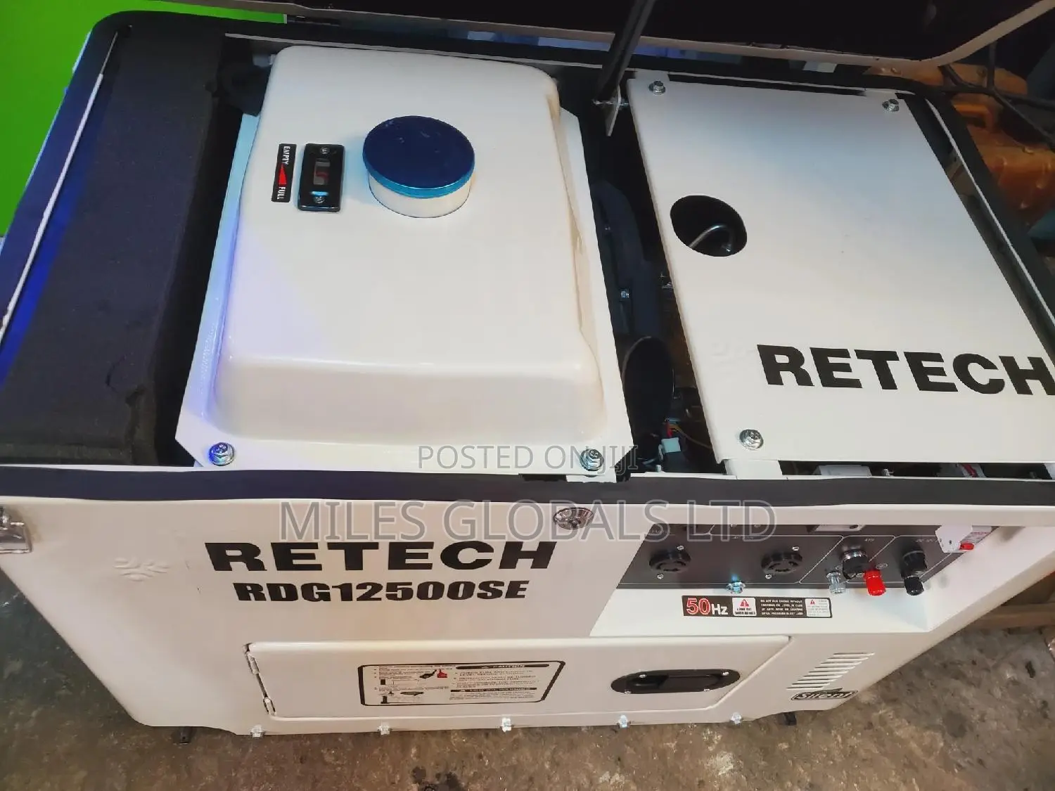Retech Silent Diesel Generator Rdg12500se