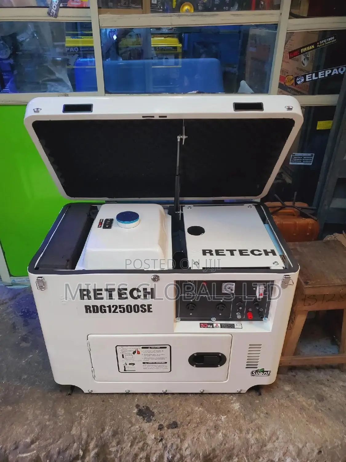 Retech Silent Diesel Generator Rdg12500se