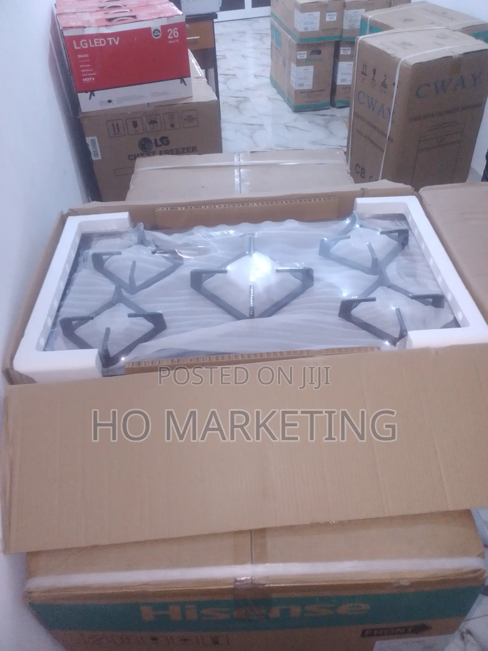 5 Burner Built in Reliable Polystar Gas Hob