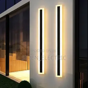LED Wall Light Body Colour Black