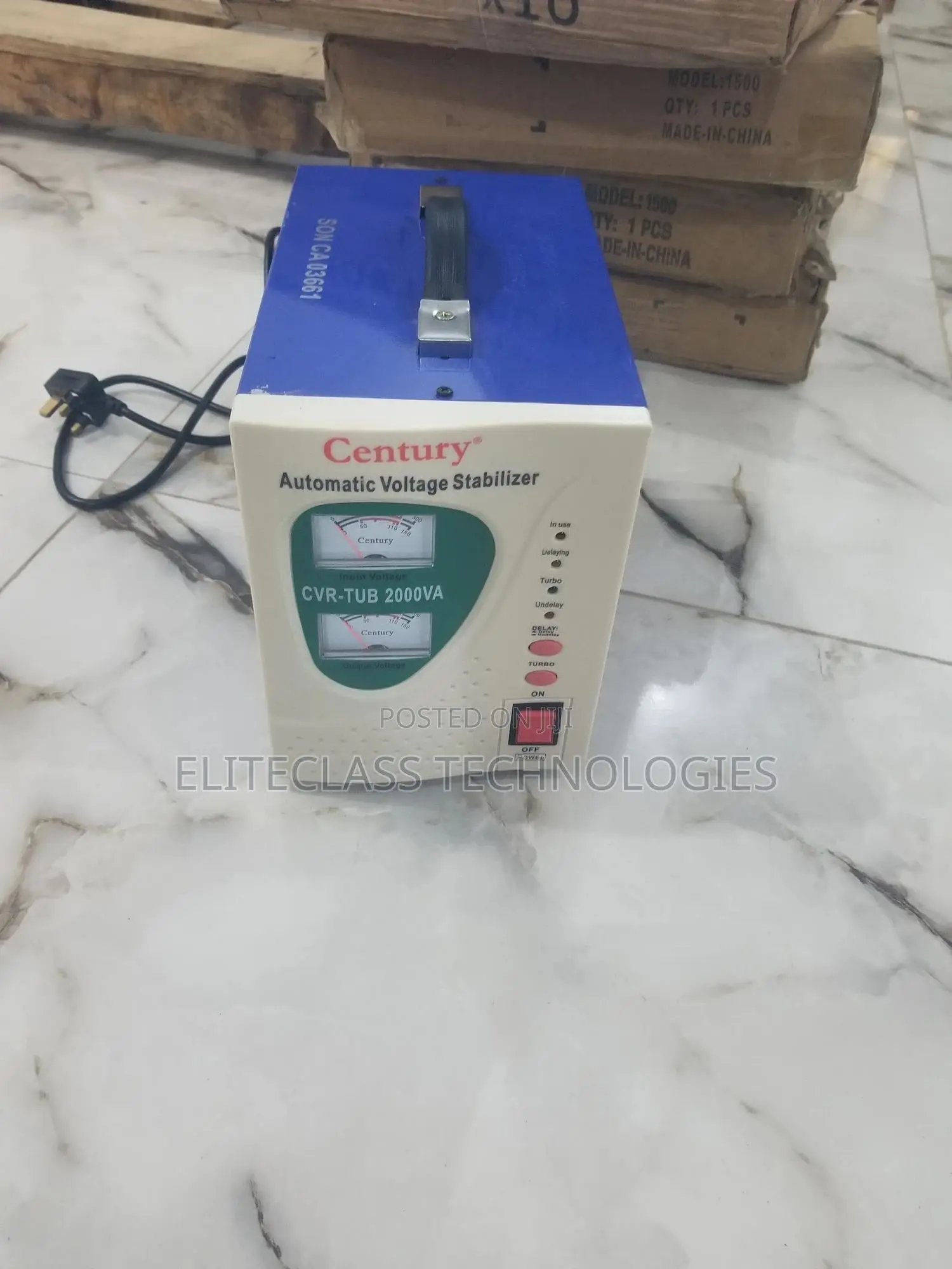 Advanced Century Automatic Voltage Stablizer CVR.TUB 2000VA.