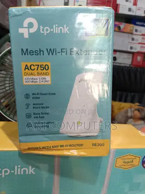 Tp Link Mesh Wifi Extender AC 750 Dual -Band