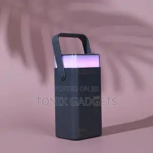 Colorful Led Fast Charging Power Bank 40000mah