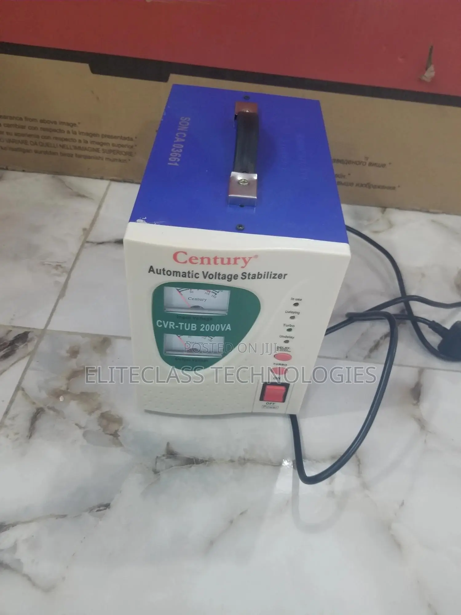 Century Automatic Voltage Stablizer 2000VA - Effective.