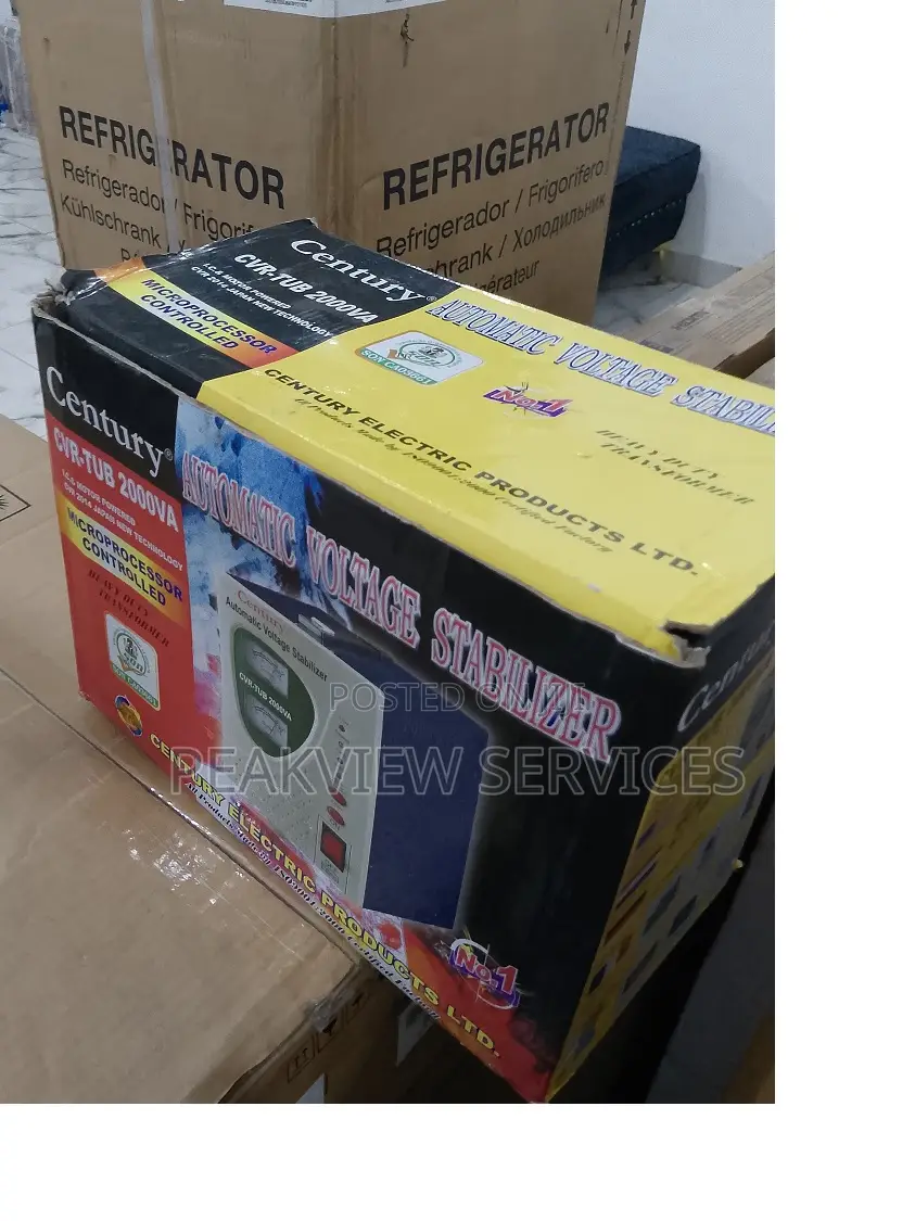 100% Suitable for Home Century 2000va Auto.Volt. Stablizer