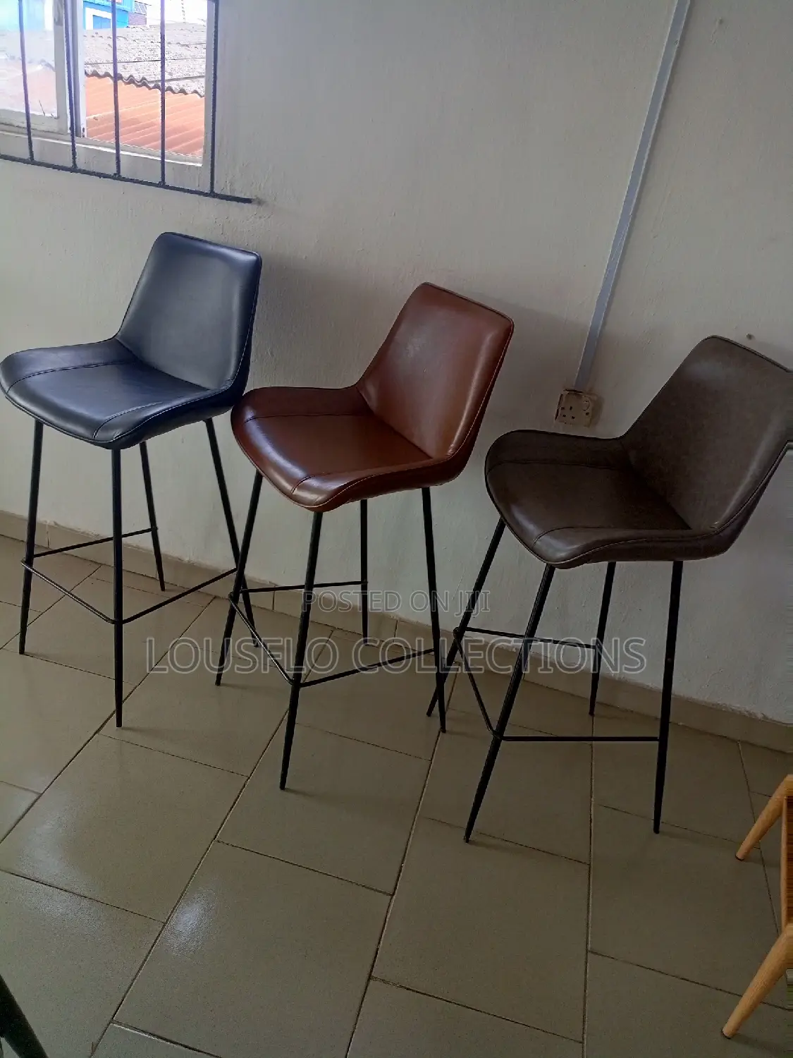 Quality Leather Bar Stool