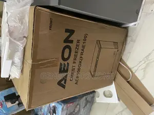 Freestanding Aeon Acf-100gk Mini Freezer Gray Color