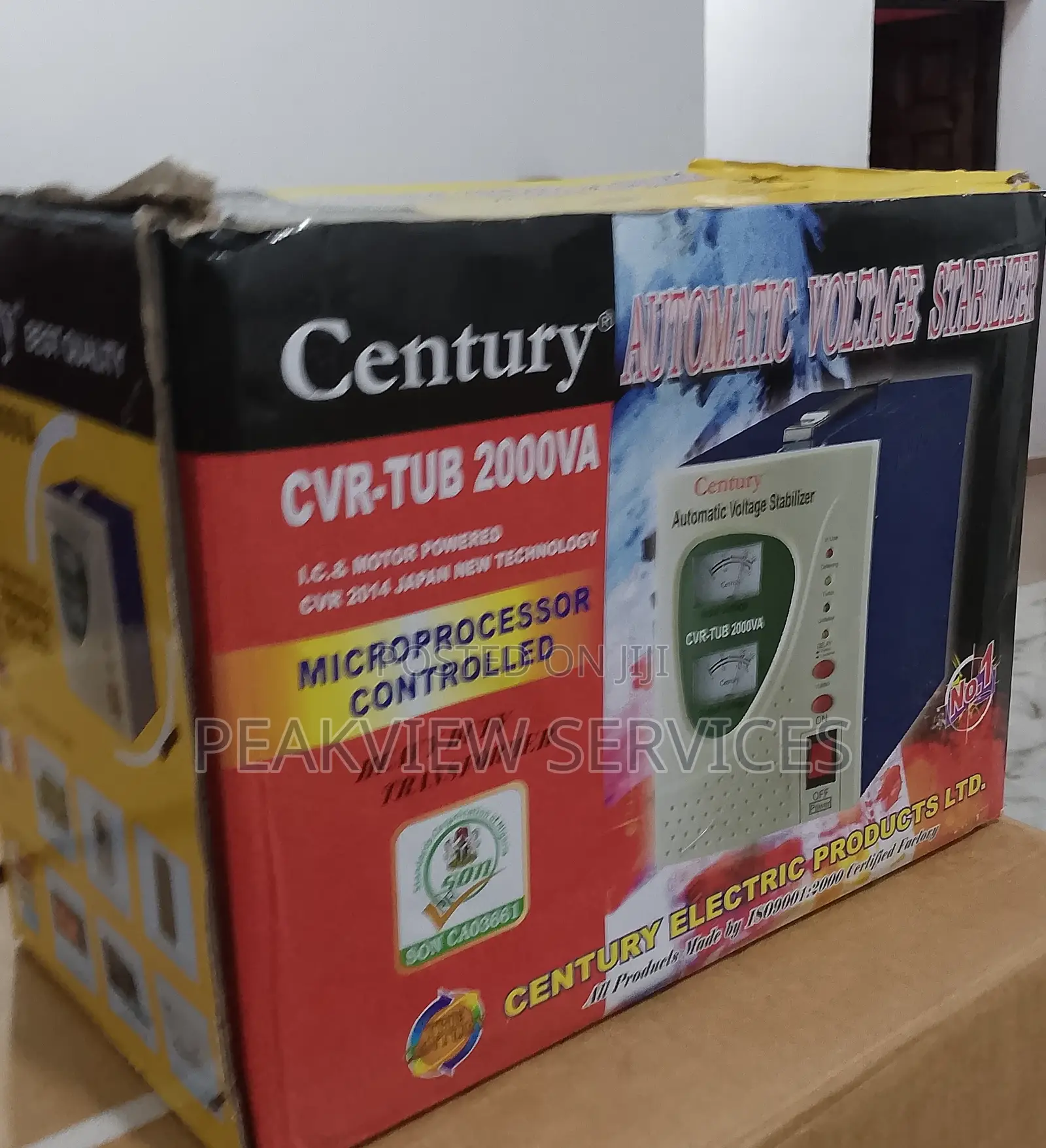 Automatic Voltage Stablizer CVR-Tub 2000watt Century
