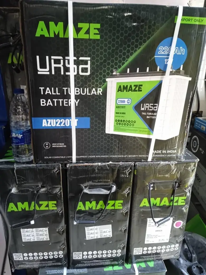 Amaze Tubular Battery