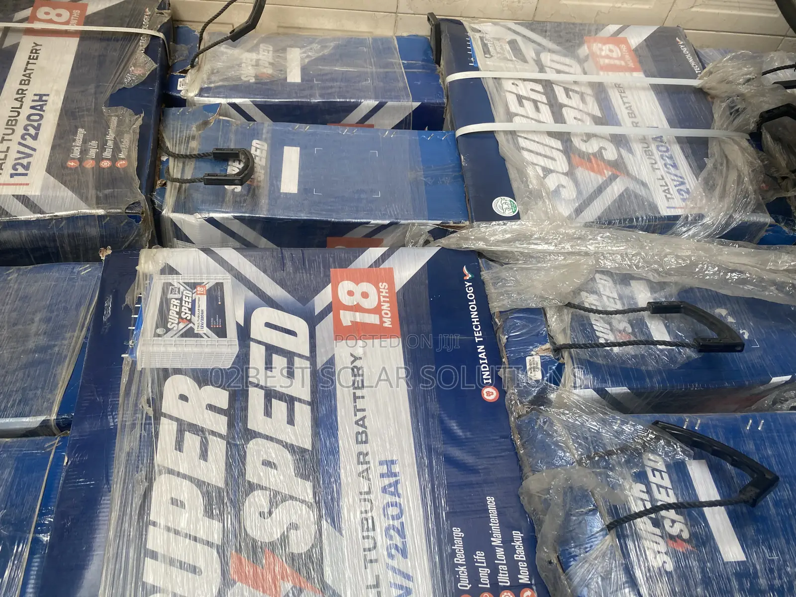 Super Speed New Tall Tubular Battery