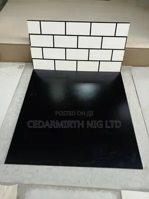 Bathroom Black White Tiles