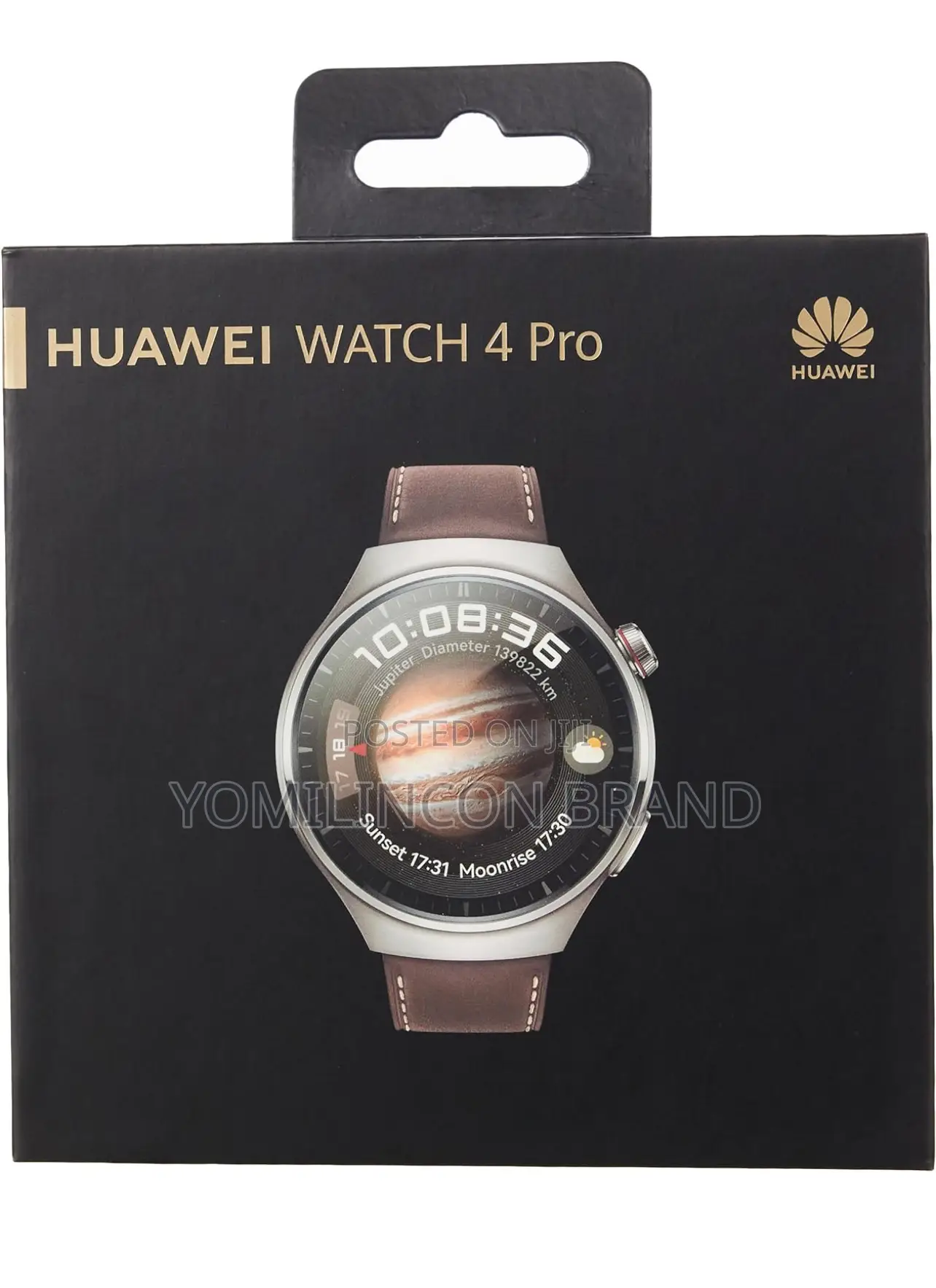 HUAWEI Watch 4 Pro, Space-Class Titanium Alloy Case