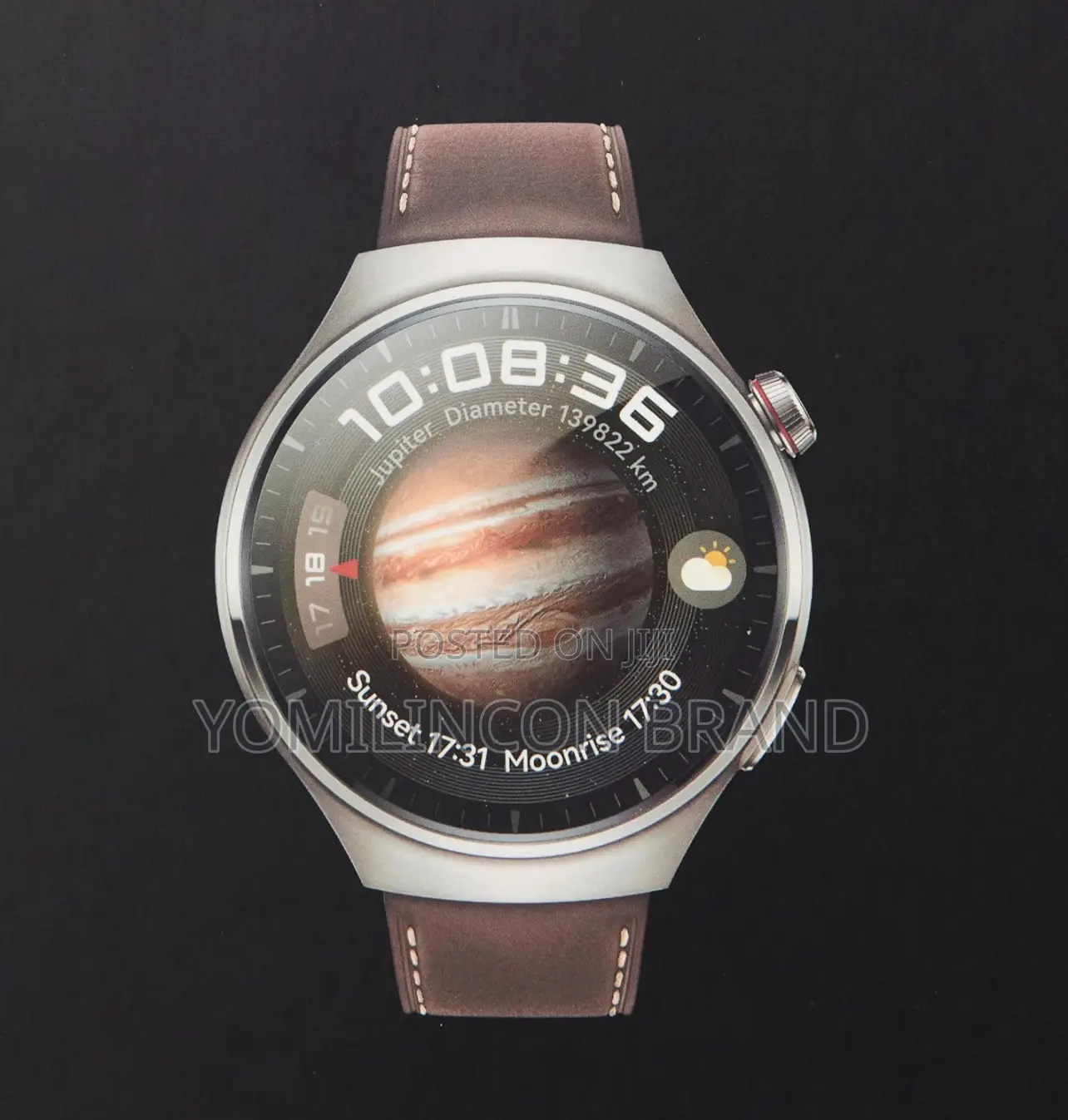 HUAWEI Watch 4 Pro, Space-Class Titanium Alloy Case