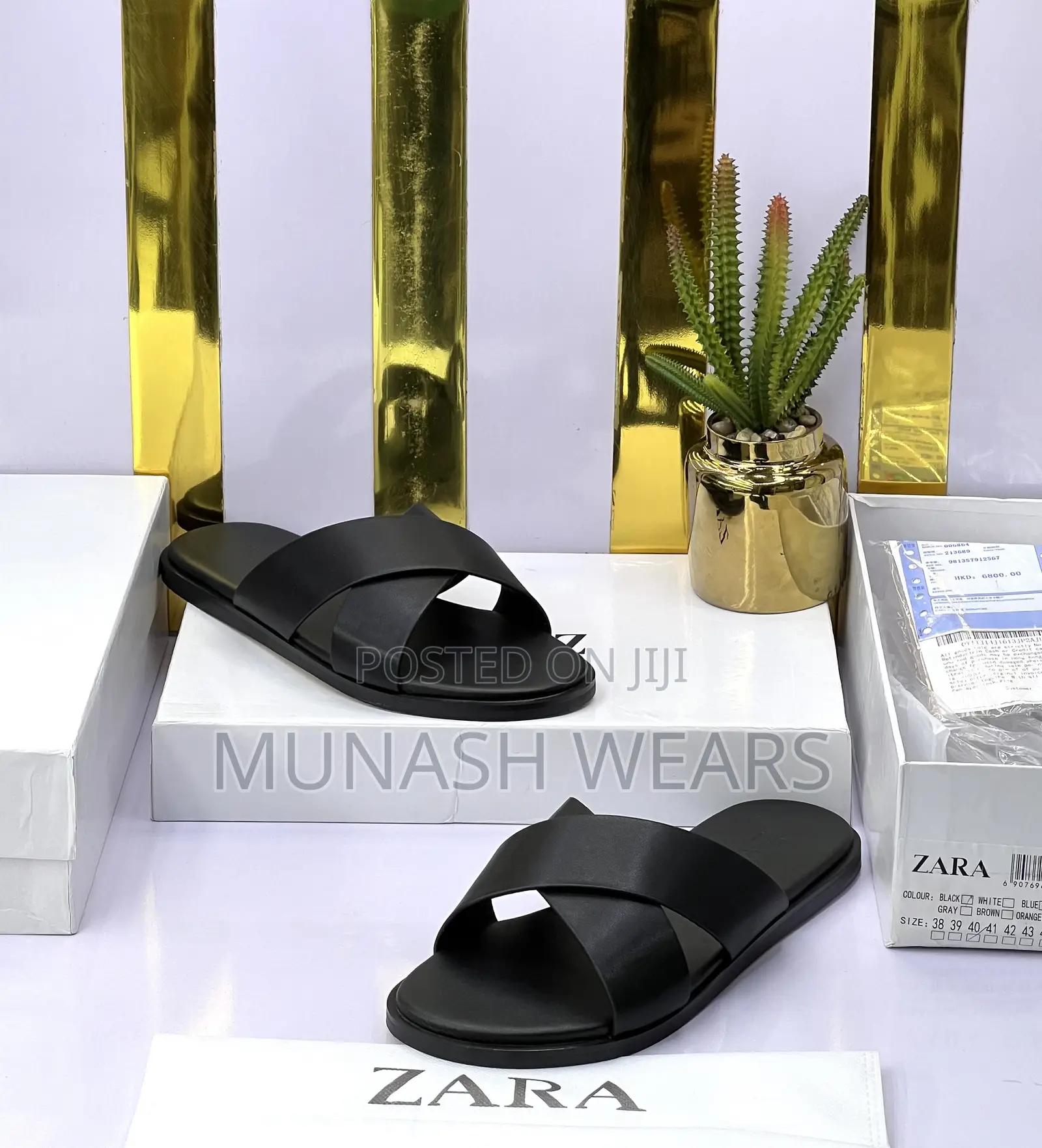 Original Quality Men Leather Slipers