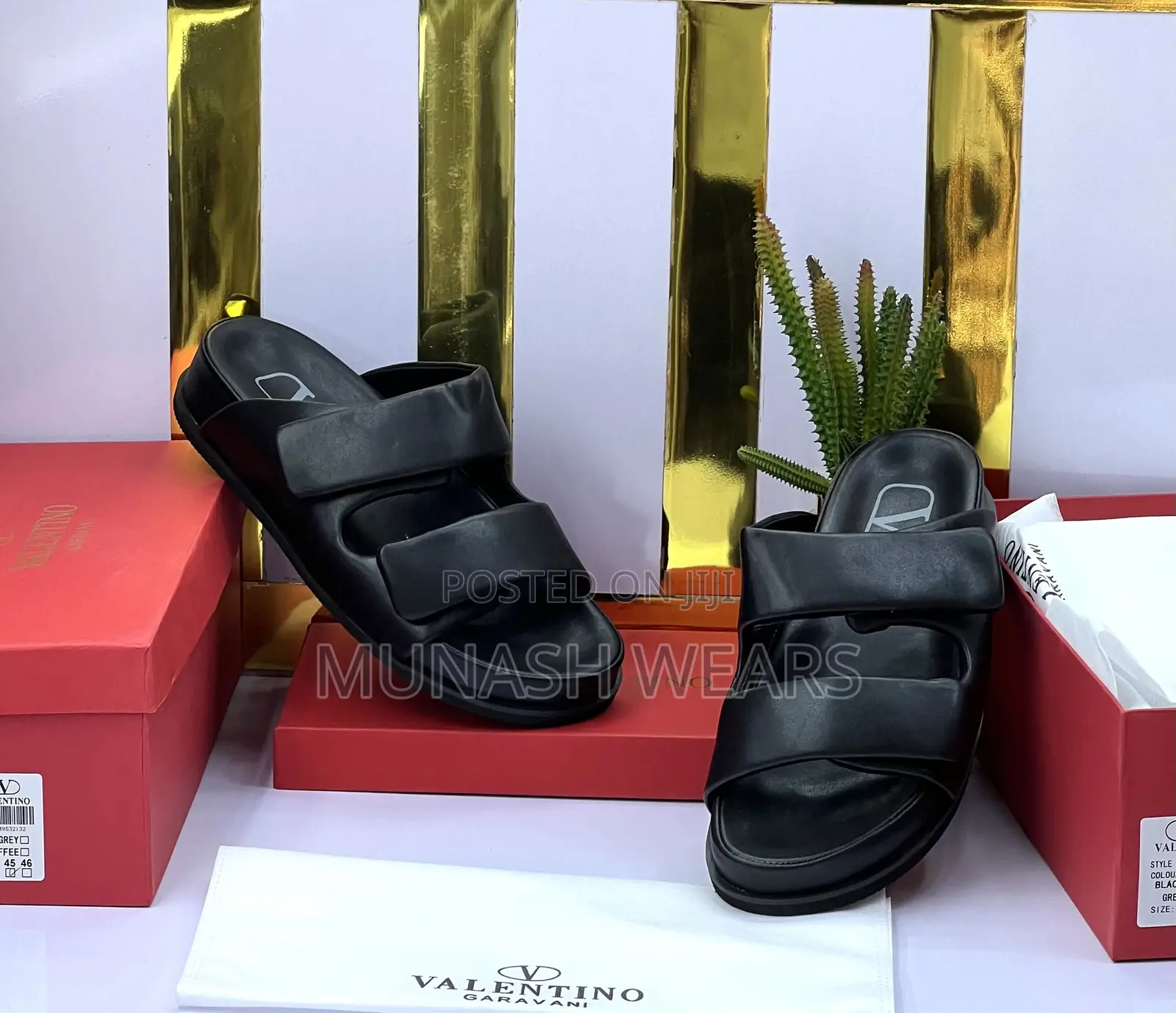 Original Quality Men Leather Slipers