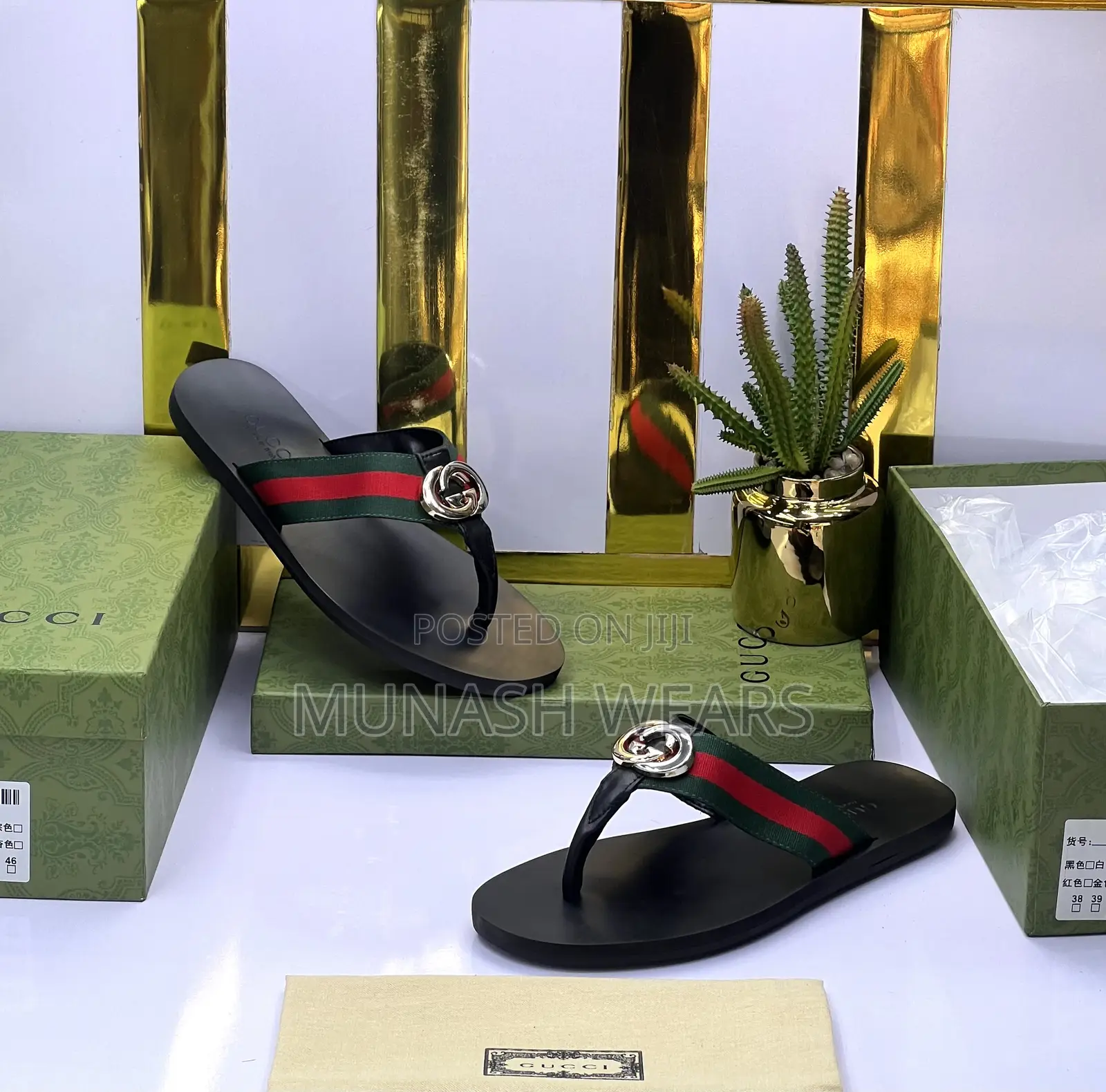 Original Quality Men Leather Slipers