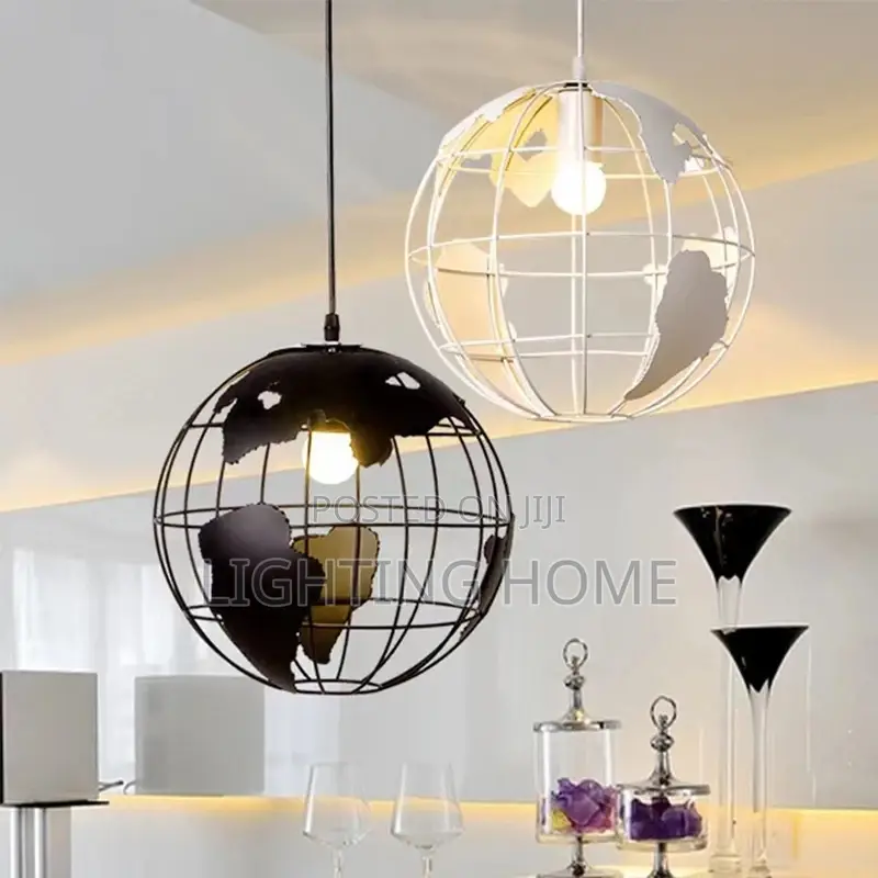 World Map Pendant Lamp