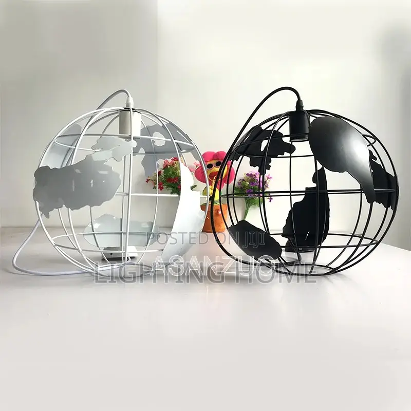 World Map Pendant Lamp