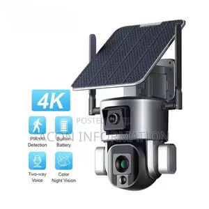Europe Version Y5 Solar PTZ Camera
*Dsp+Sen 
 4g Dual Lens: