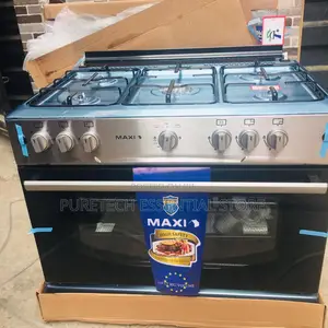 Maxi 60x90, 6 Burners Cooker and Oven