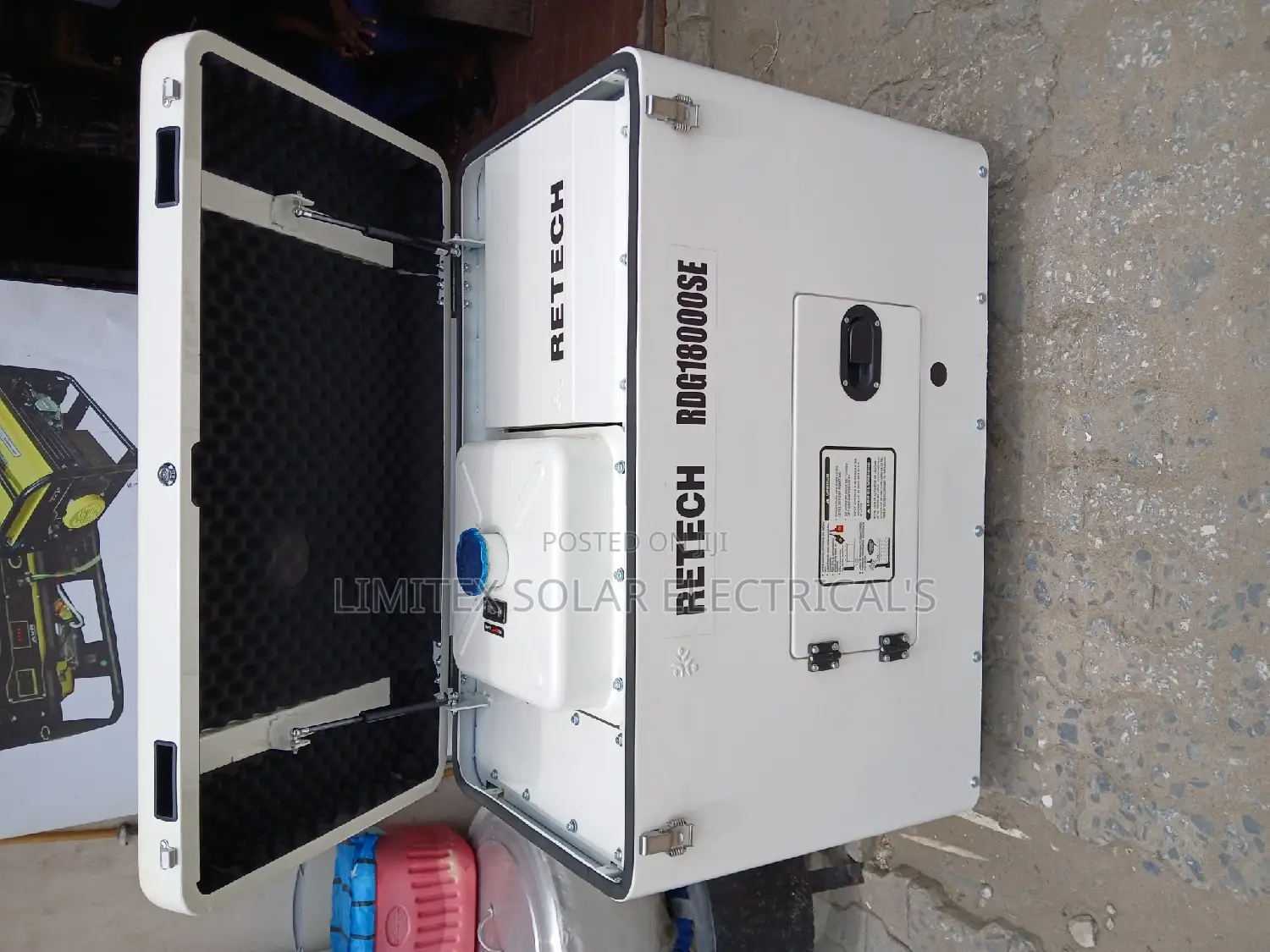 Rectech 8.5kva Sound Proof Generator / Automatic Changeover