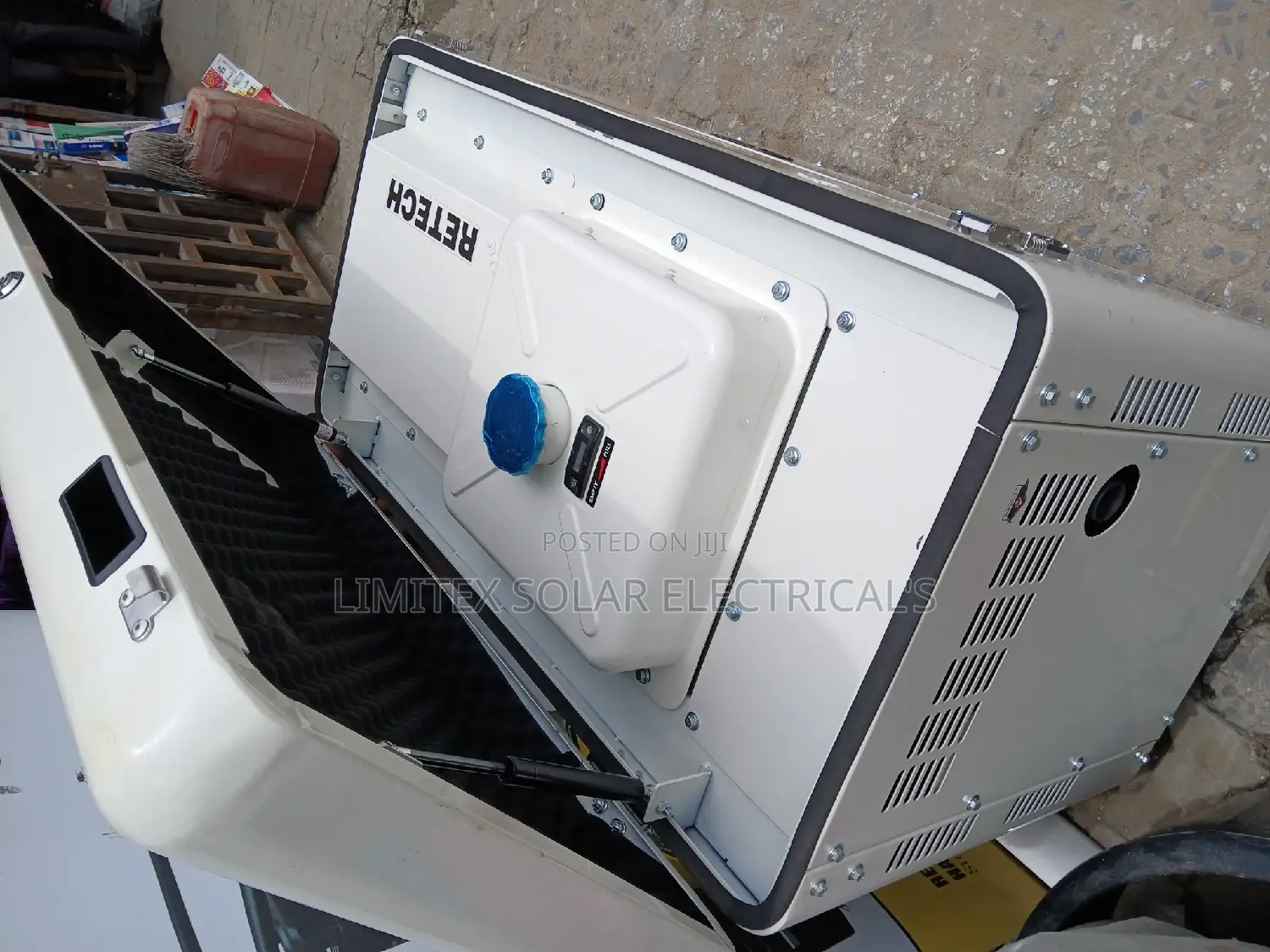 Rectech 8.5kva Sound Proof Generator / Automatic Changeover