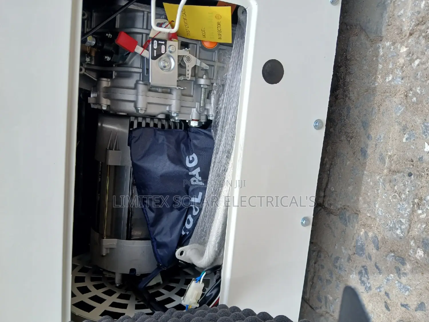 Rectech 8.5kva Sound Proof Generator / Automatic Changeover