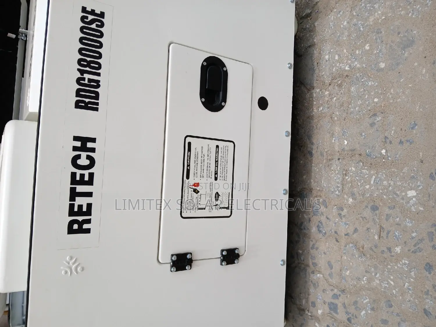 Rectech 8.5kva Sound Proof Generator / Automatic Changeover