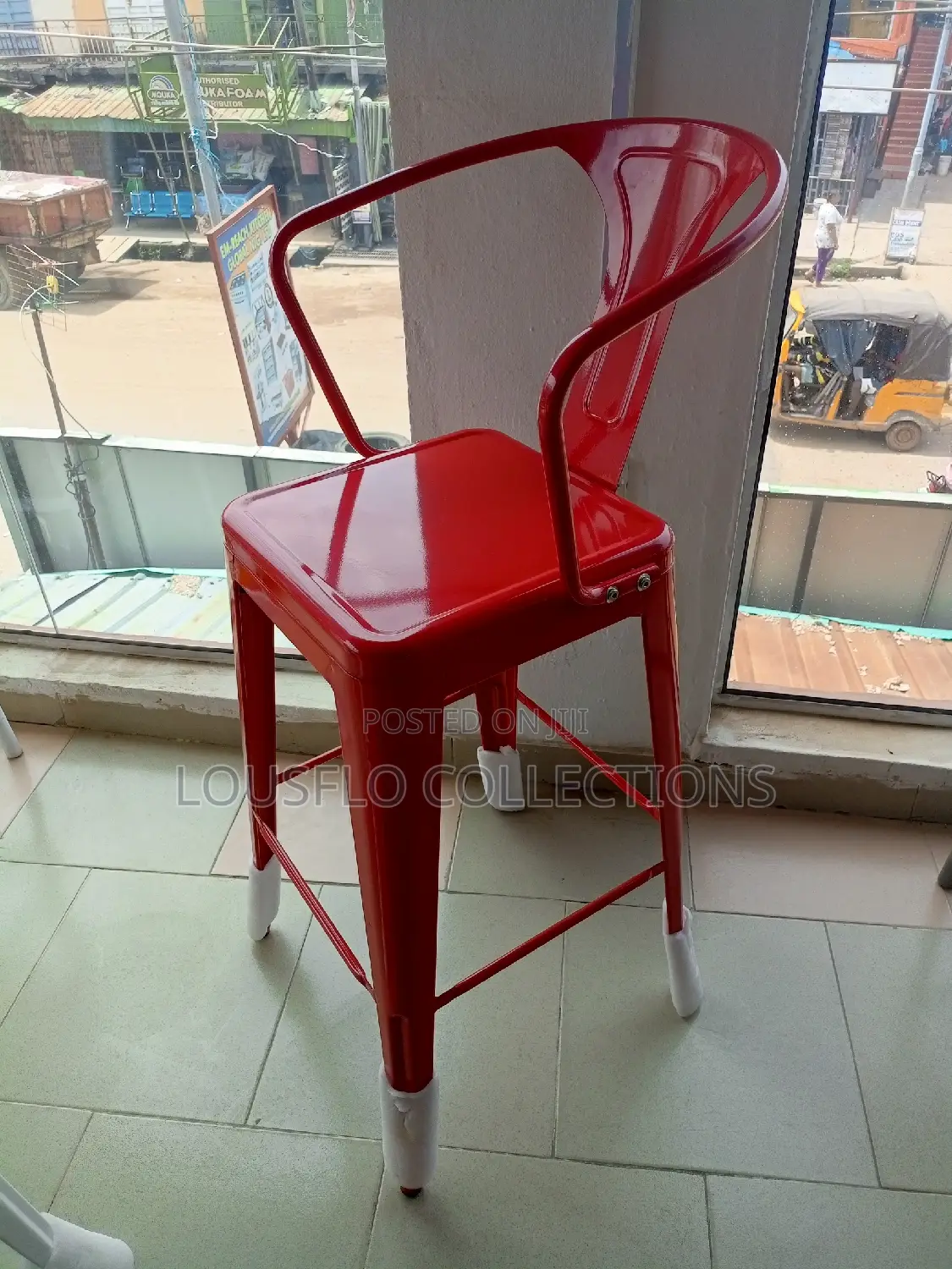 Big Aluminum Bar Stool