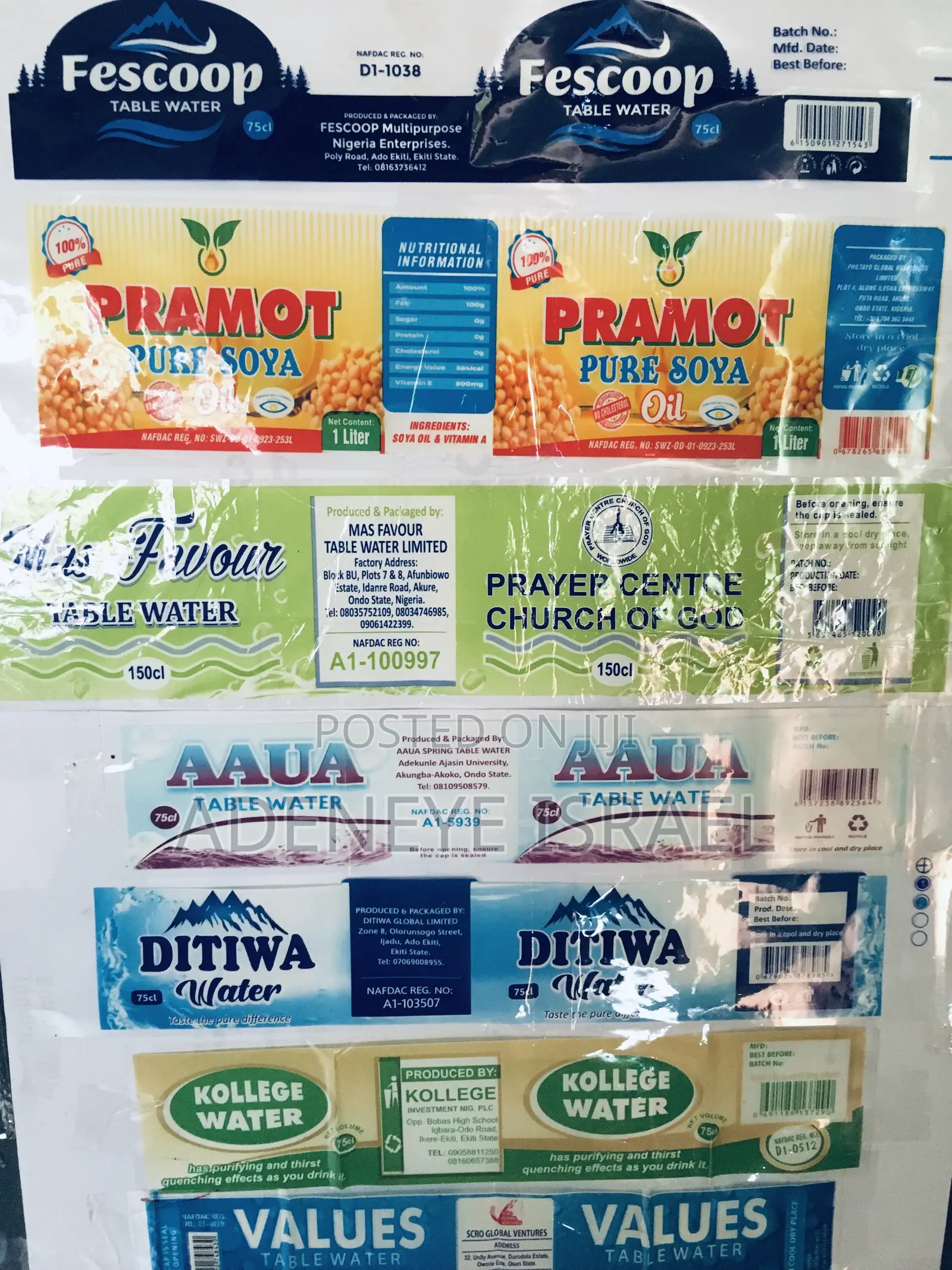 Bottle Label Printing