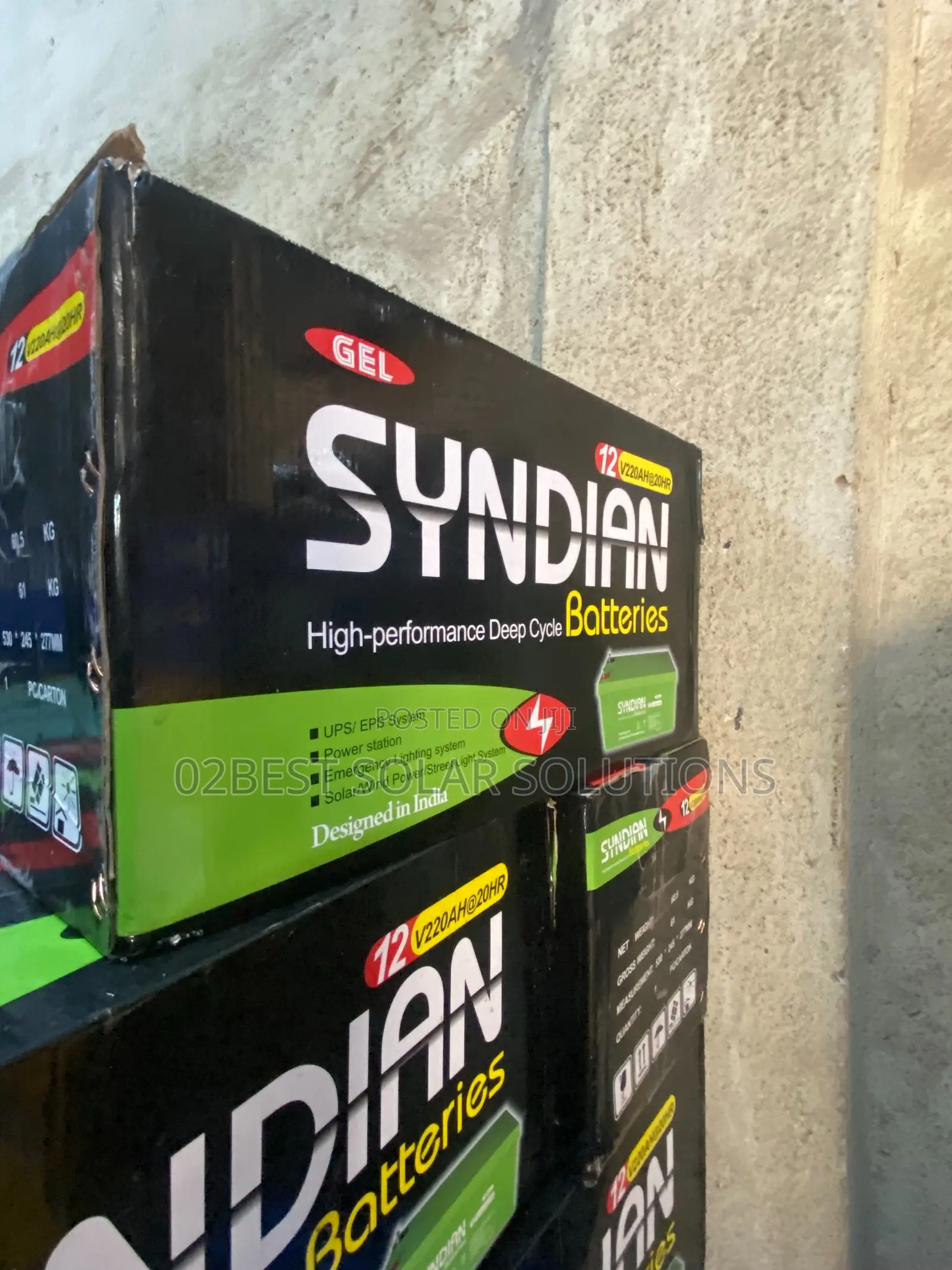 Syndian Dry Cell Battery