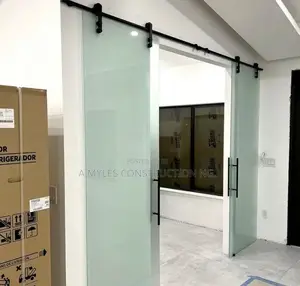 Office Glass Door Handrail
