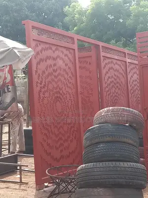 Laser Cut Iron Gate
