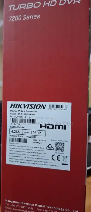 Hikvision 16channel DVR 1080P
