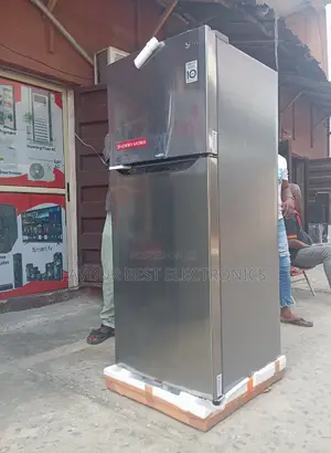 New LG 260L Smart Inverter Double Door Fridge(140W)Warranty