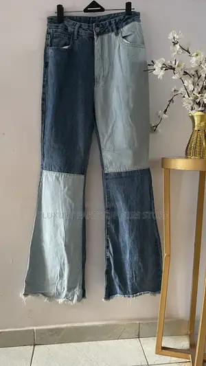 Shein Two Toned Palazo Jeans