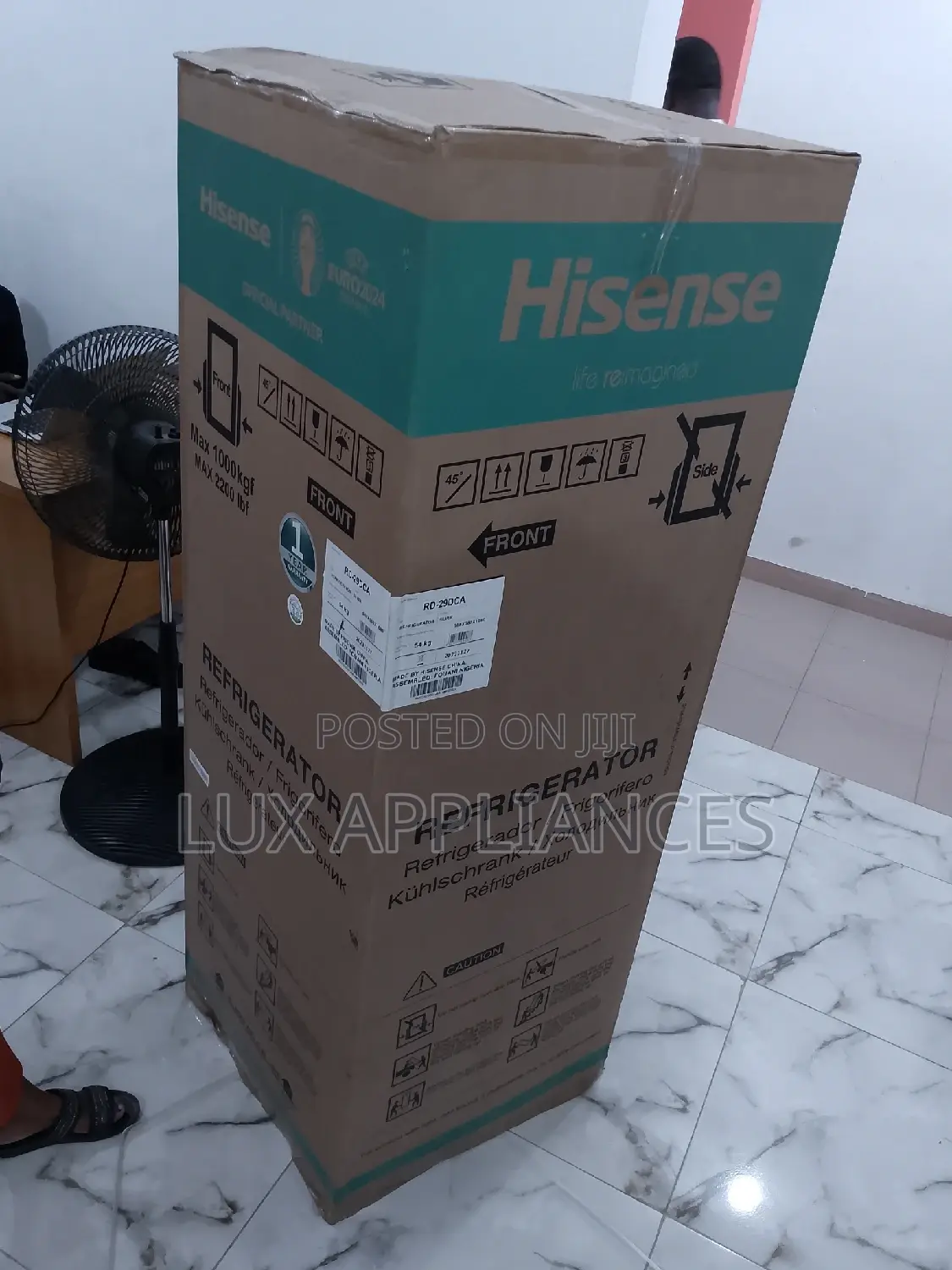 Hisense Refrigerator 29DCA Bottom Mounted Double Door