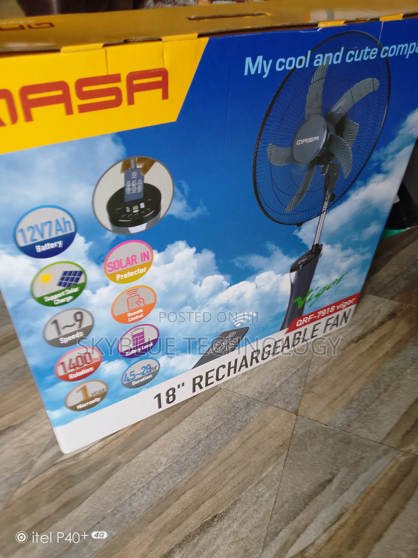 Affordable 18''standing QASA Fan-QRF-7918