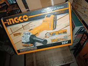 Ingco Li-Ion Cordless Angle Grinder 20v