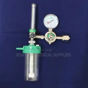 Solid Oxygen Regulator With Flowmeter and Gauge